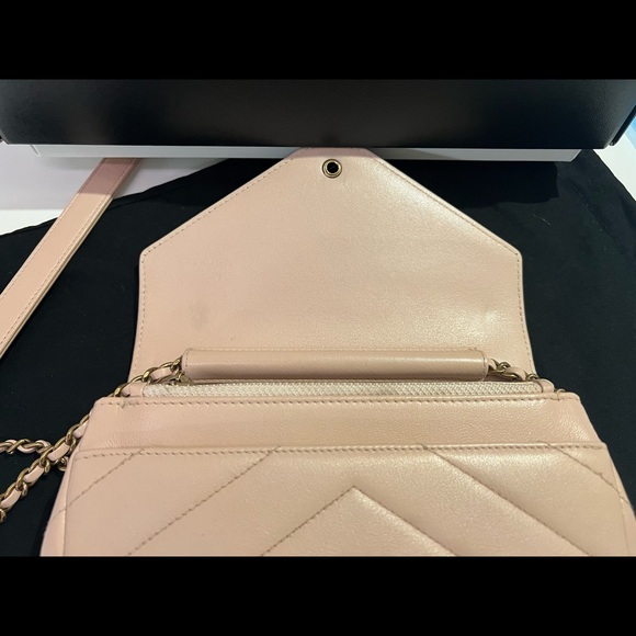 Chanel Lambskin Chevron Mini Coco Envelope Flap - Picture 8 of 16